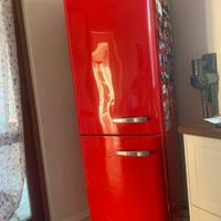 SMEG Frigorifero Rosso combinato dual no frost