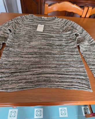 maglione cotone nuovo L