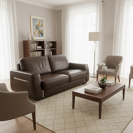 Coppia Divani In pelle