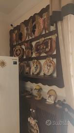 piattaia in legno massello artigianale 