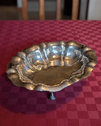 Vassoio portafrutta argento 800 metà del 1900