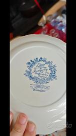 set piatto porcellana 5 piatti