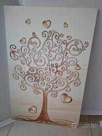 Quadro Valenti con inserti in argento