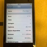 Ipod Touch 3g 32GB A1318