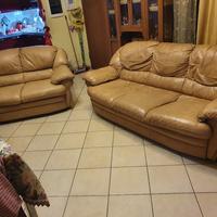 Set di divani in pelle