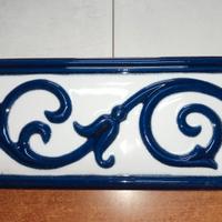 LISTELLI DECOCER BLU COBALTO 10x20 N 45