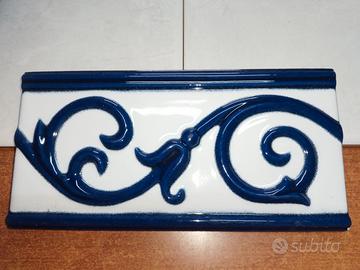 LISTELLI DECOCER BLU COBALTO 10x20 N 45