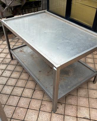 Tavolo acciaio inox