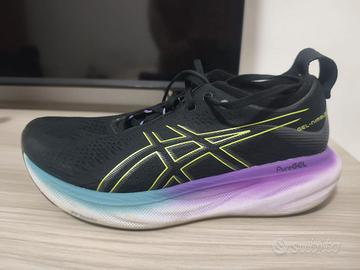 Scarpe runner Asics Gel Nimbus 25, n42, come nuove