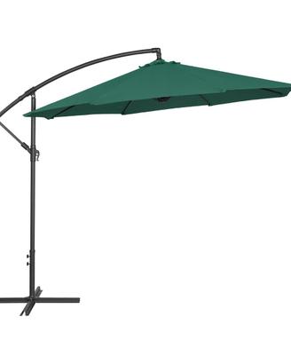 OMBRELLONE DA GIARDINO 3X3 VERDE