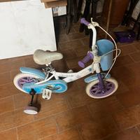 Bici con rotelle frozen