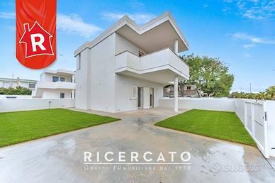 Piano terra bifamiliare con giardino di nuovo real