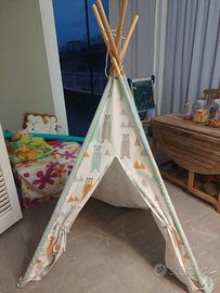 tenda teepee bambini 