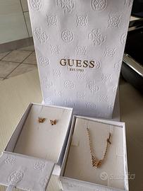 Collana e orecchini Guess collezione “Fly away”