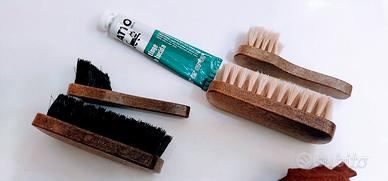 Set lucida scarpe vintage - da viaggio