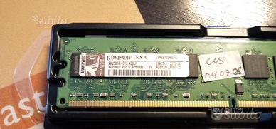 1 modulo memoria Kingston KVR667D2N5/1G