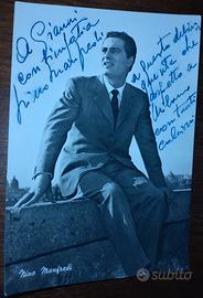 Nino Manfredi, dedica autografa '60.