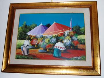 tatari olio su tela 50x70