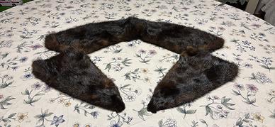 Collo pelliccia visone