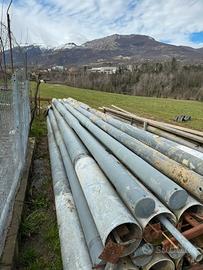Pilastri in acciaio zincati a caldo