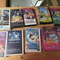 VHS Disney e cartoni