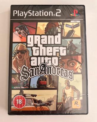GTA SAN ANDREAS PS2 PAL UK – FIRST PRINT SEALED