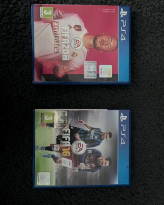 Fifa 16 e Fifa 20