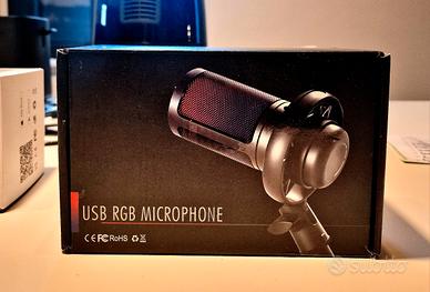 Microfono USB COCONISE ME RGB GAMING
