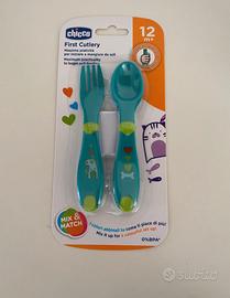 Chicco set di posate First Cutlery