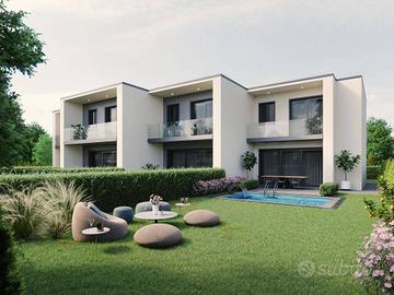 Villetta a schiera di 110 m² con 3 locali e box au