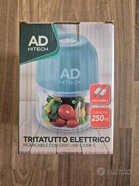 Tritatutto Elettrico con ricarica usb-c