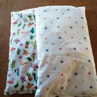 Cuscino con noccioli di ciliegia riscaldabile