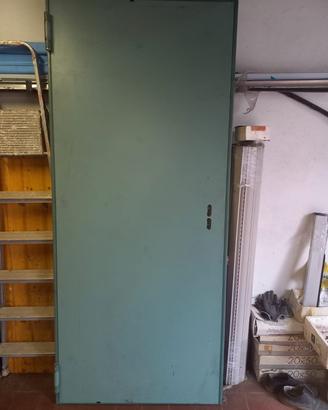 Porta taglia fuoco anticendio verde Nuova