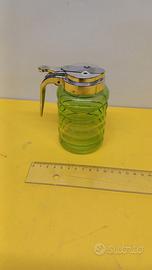 Pratica zuccheriera dosa zucchero in vetro colore