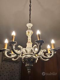 lampadario di capodimonte
