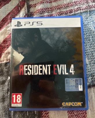 Resident evil 4 ps5 mai usato