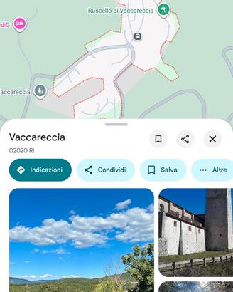 5 TERRENI SEMINATIVI in Vaccareccia (RI)