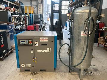 Compressore aria a vite Power system completo