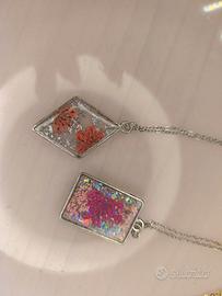 Collane con ciondoli in resina personalizzati 🌊