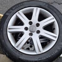 4 CERCHI COMPLETI DI GOMME ESTIVE R16 205 55