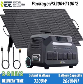 Power Station IEE P3200 +2 Pannelli Solari 100W