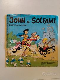 Cristina D'avena - John e Solfami - 45 Giri Vinile