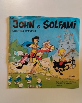 Cristina D'avena - John e Solfami - 45 Giri Vinile