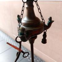 LAMPADA OLIO ANTICA OTTONE
