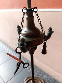 LAMPADA OLIO ANTICA OTTONE