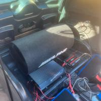 Tubolare alpine amplificatore Renegade 550 e cavi