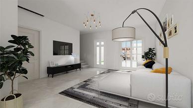 Villa a schiera in costruzione