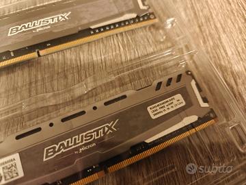 RAM DDR4 Micron Ballistix 16 GB (2×8) 3000 MHz