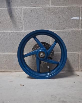 Cerchio anteriore 13" blu Aprilia SR50