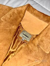 Giacca Blazer Vera Pelle Conbipel Marrone Tg. 48